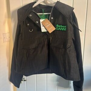 Barbour Ganni Brown Jacket